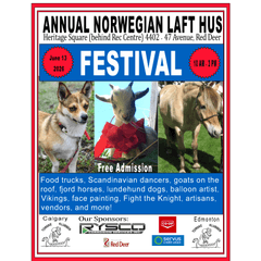 Logo of Annual Norwegian Laft Hus Festival