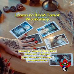 Logo of Learn to Read Tarot Workshop