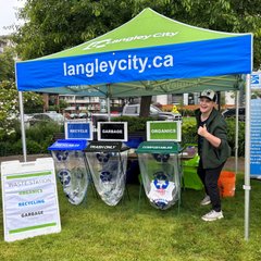 Logo of Be A Zero Waste Hero on Saturday June 13, 11am-8pm, Douglas Park, Langley City