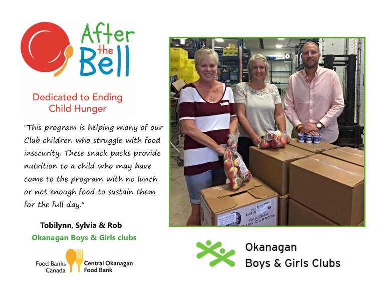 central okanagan community food bank do some good actions report post