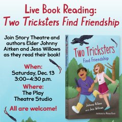 Logo of Live Book Reading: Two Tricksters Find Friendship