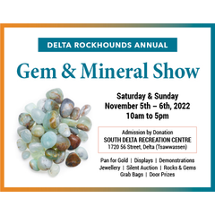 Logo of Delta Rockhound Gem & Mineral Club