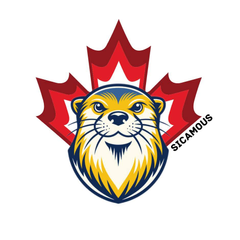 Logo of Sicamous Otters Para Ice Hockey